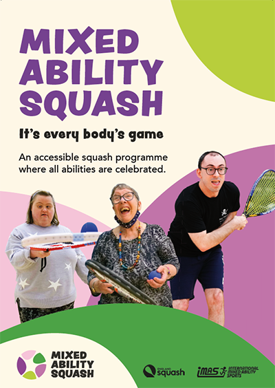Mixed Ability Squash Generic Poster